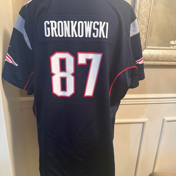 Official NFL Patriots #87 Gronkowski “Gronk” jersey. Size XXL - Picture 3 of 9